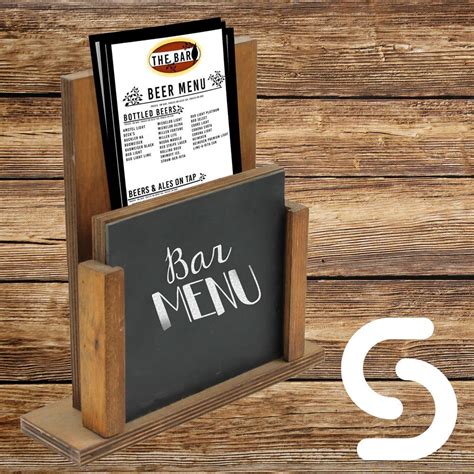 Menu Holders Wall Mounted