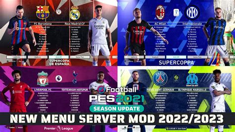 menu server pes 2021