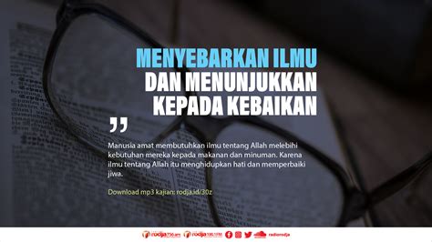 Menyebarkan Ilmu