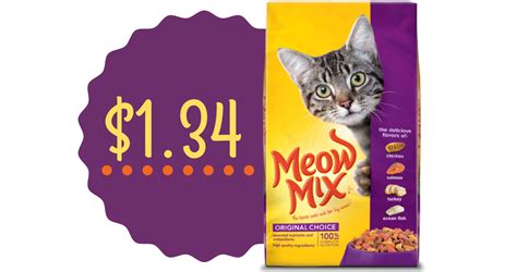 meow mix manufacturer coupons