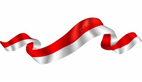 Bendera Indonesia Merah Putih Realistic Flag Free Vector, Bendera