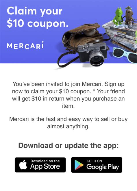 mercari 10% off coupon