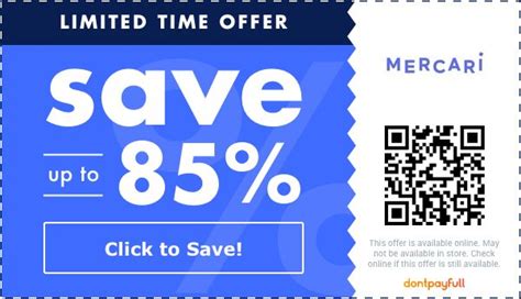 mercari coupon