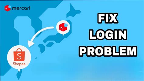 mercari official site login problems