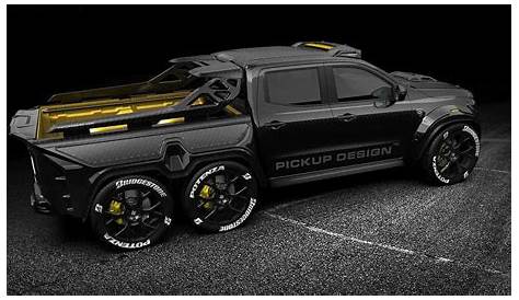 Mercedes Benz X Class 6x6 By Carlex Design Turned Into Widened Monster Car Magazine