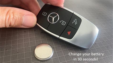 mercedes benz key fob battery replacement