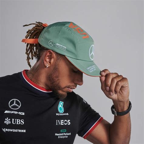 mercedes f1 lewis hamilton cap