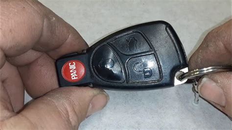 mercedes key fob battery replacement 2005