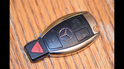 mercedes key fob replace battery