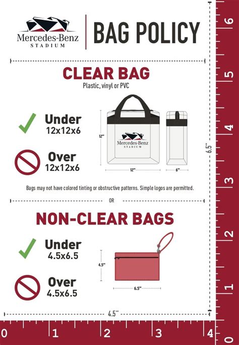 mercedes-benz stadium prohibited items