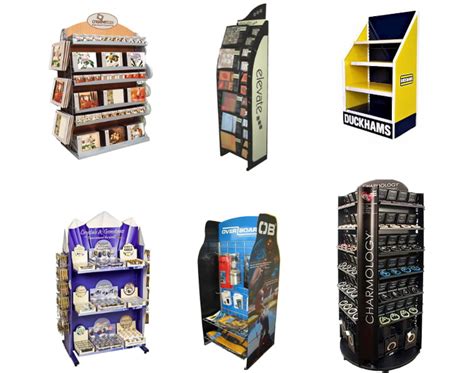 merchandise display stands