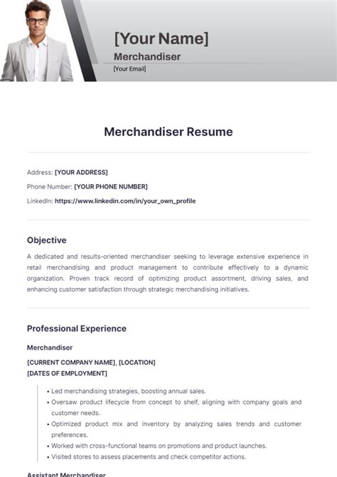 5 Merchandiser Resume Tips