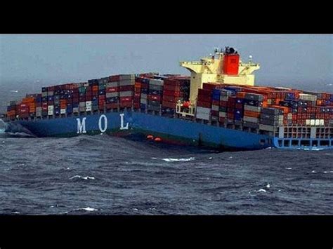 merchant marine ship splits in half