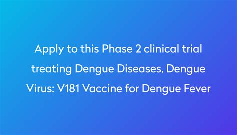 merck dengue vaccine v181