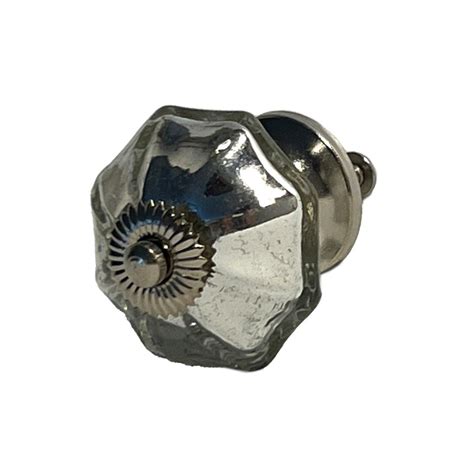 Mercury Glass Knobs For Closet