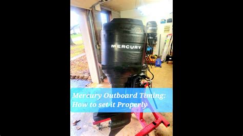 How to Change a Mercury Outboard Timing Belt Mercury Verado L4 135