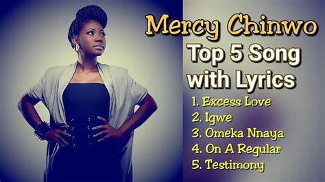 mercy chinwo song list