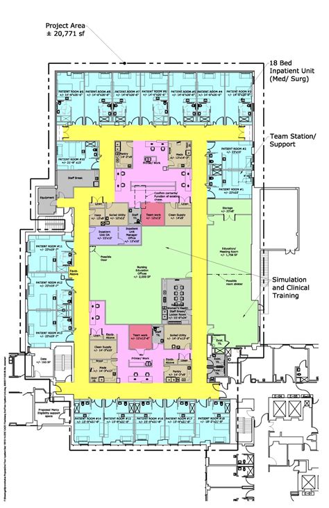 mercy hospital floor plan