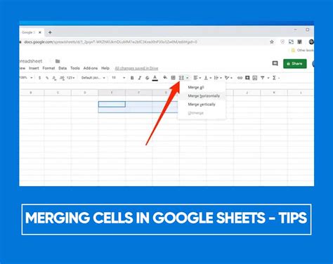 merge cells google spreadsheet1