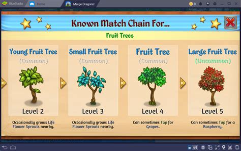 Merge Fruit Tree Saplings Level