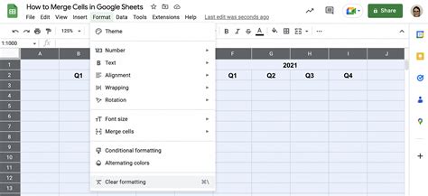 merge sheets in google sheets