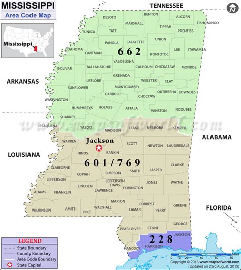 Meridian Mississippi Area Code