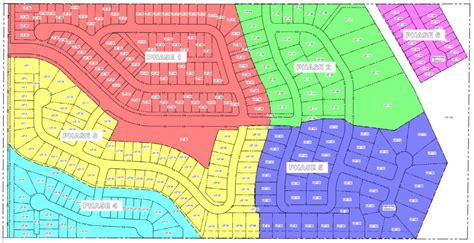 Meridian Subdivision Map