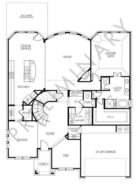 Image result for meritage homes, floor plans Floor plans, Modern