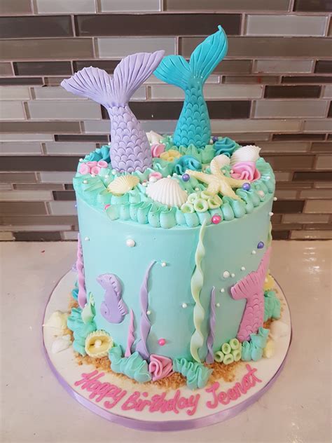 mermaid design for birthday