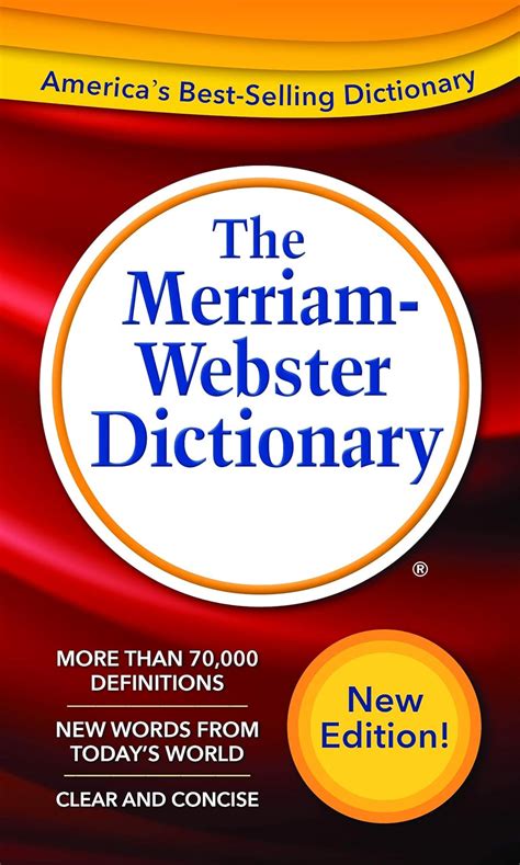 merriam dictionary book