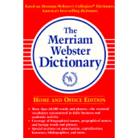 merriam webster dictionary author