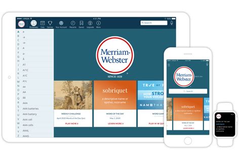 merriam webster dictionary website