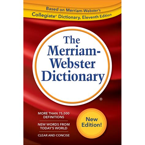 merriam webster paperback dictionary