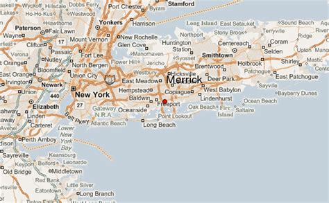 merrick long island map