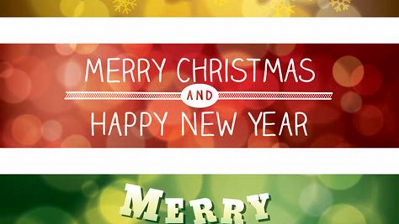 Discover Unique "Merry Christmas and a Happy New Year" Banner Designs for Unforgettable Holiday Decor