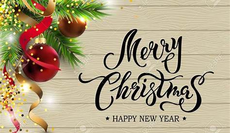 Merry Christmas And Happy New Year Card christmasandhappynewyeargreetings