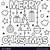 merry christmas colouring pages printable