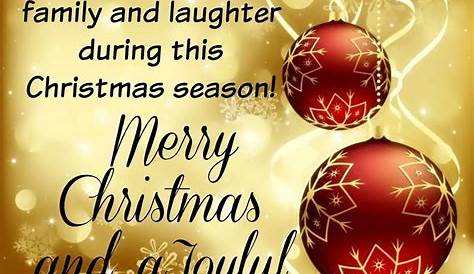 Merry Christmas Quotes For Friends And Family