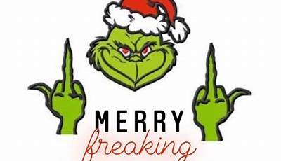 Merry Freaking Christmas Grinch Wallpaper
