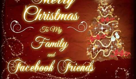 20 Christmas Greeting Cards & Wishes for Facebook Friends
