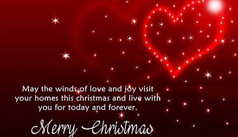 Merry Xmas Message To My Lover Christmas Love Heart For Boyfriend