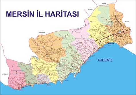 Mersin Map