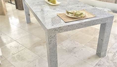 mesa tampo de granito acabamento em marmore um pe para [ OFERTAS