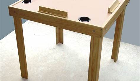 Mesa plegable de madera para jugar domino | Posot Class