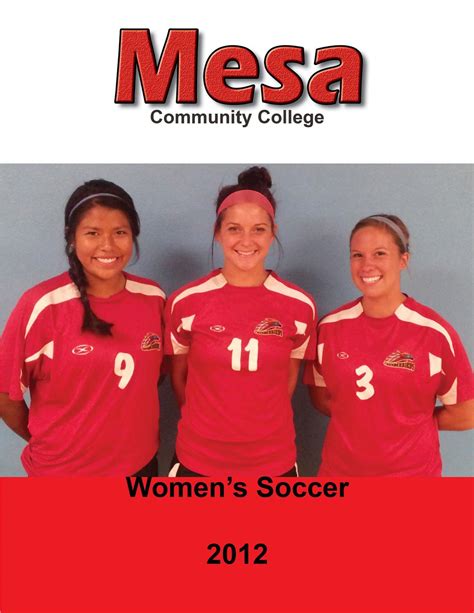 mesa community college soccer schedule