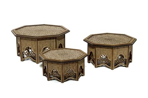 Juego de té grande Atlas Artesanía Árabe