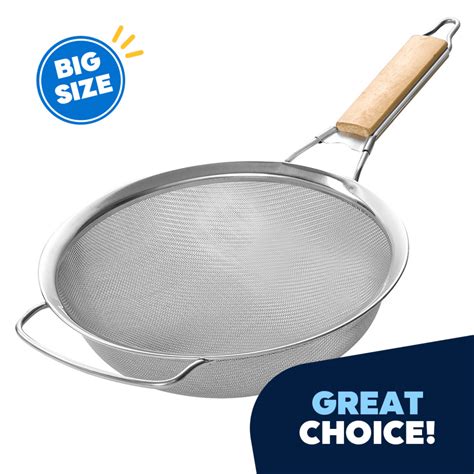 Mesh Strainer With Handle