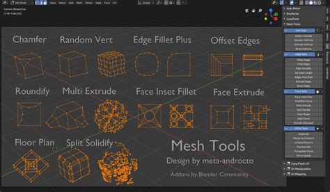 Mesh Tools Blender