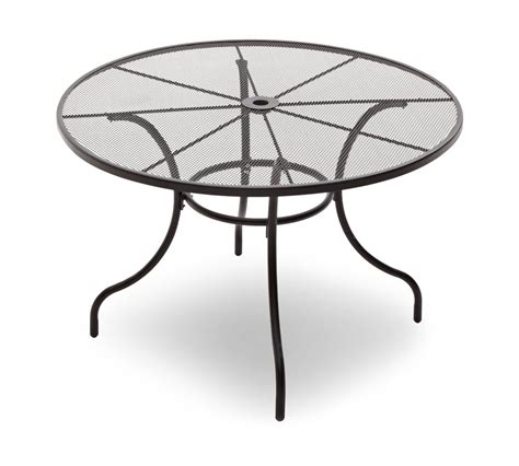 Mesh Top Patio Dining Table