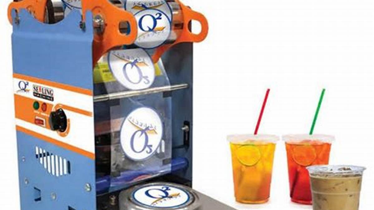Mesin Penutup Gelas Plastik dalam Industri Makanan dan Minuman